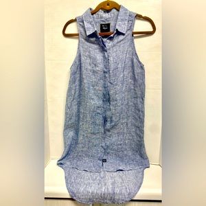 Rails Sleeveless Dress 100% Linen